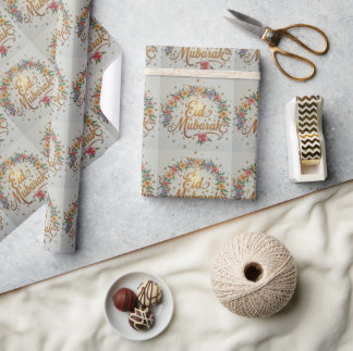 Eid-Geschenkverpackungspapier EID Mubarak Geschenk Geschenkpapier