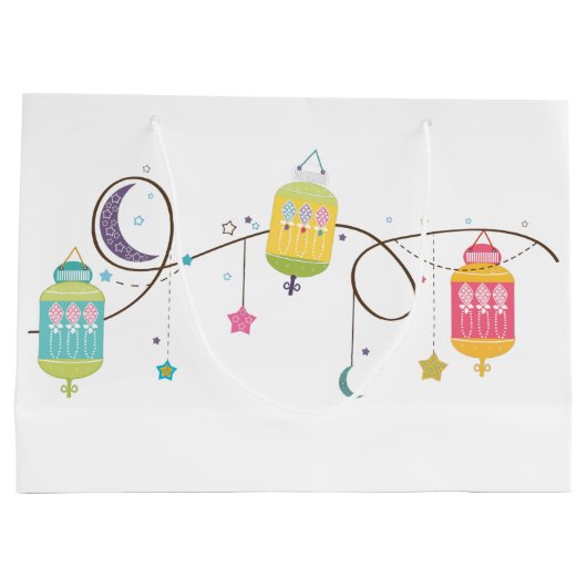 Eid Gift Bags Große Geschenktüte (Rückseite)