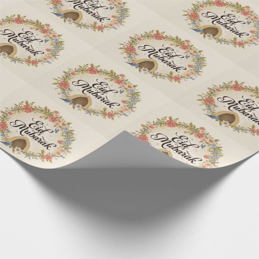 Eid Gift Wrapping Paper EID Mubarak Gift Paper  Geschenkpapier (Ecke)