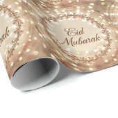 Eid Gift Wrapping Paper EID Mubarak Gift Paper  Geschenkpapier (Rolleneckpunkt)