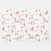 Eid Gift Wrapping Paper Sheets,19" x 29", Set 3 Geschenkpapier Set (Vorderseite 2)