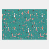 Eid Gift Wrapping Paper Sheets,19" x 29", Set 3 Geschenkpapier Set (Vorderseite)