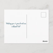 Eid Greetings Postkarte (Rückseite)