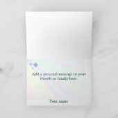 Eid Grußkarte Feiertagskarte (Innenseite)