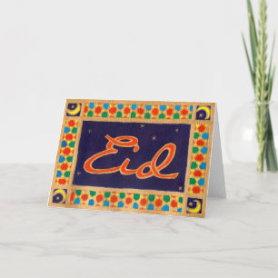 Eid-Grußkarte Feiertagskarte