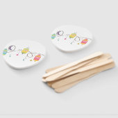 Eid Hand Fans Fächer (Non-assembled)