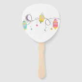 Eid Hand Fans Fächer (Rückseite)