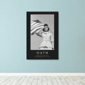 Eid: Inspiration Zitat Leinwanddruck (Insitu (Holzboden))