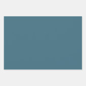 Eid Kids Blue Mosque Lantern Muster Zitat Geschenkpapier Set (Vorderseite 3)