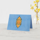 Eid Lanturn Karte (Gelbe Blume)