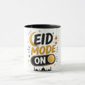 Eid-Modus An Tasse | Lustiger moderner Eid al Adha (Zentrum)