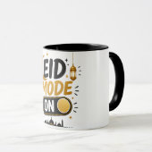 Eid-Modus An Tasse | Lustiger moderner Eid al Adha (VorderseiteRechts)