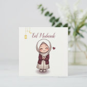 Eid Money Holder,Eidi Envelopes for kids,Gift Card Einladung (Stehend Vorderseite)