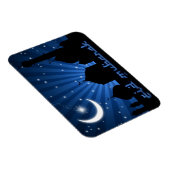 Eid Mosque Blue Night Magnet (Rechte Seite)