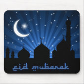 Eid Mosque Blue Night Mousepad (Vorne)