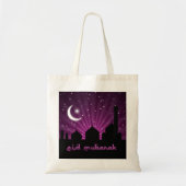 Eid Mosque Lila Night - Budget Tasche (Vorne)