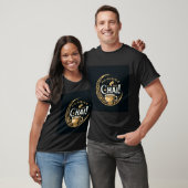 Eid Mubarak aber First Chai Tshirt für Männer (Unisex)