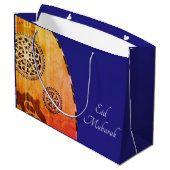 Eid Mubarak Ägyptische Oud-Geschenktasche Große Geschenktüte (Rückseite Schrägansicht)