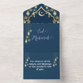 Eid Mubarak All In One Einladung (Innen)