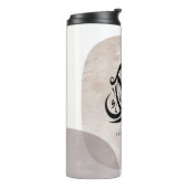 Eid Mubarak Arabic Calligraphy Wall Art – Elegant  Thermosbecher (Nach links gedreht)