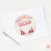 Eid Mubarak Arabic Party Sticker (Umschlag)