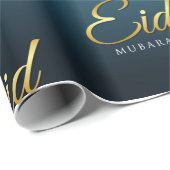 Eid Mubarak Arabische Kalligrafie Geschenkpapier (Rolleneckpunkt)