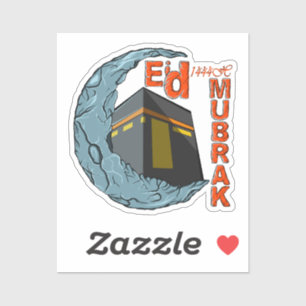 Eid Mubarak Aufkleber