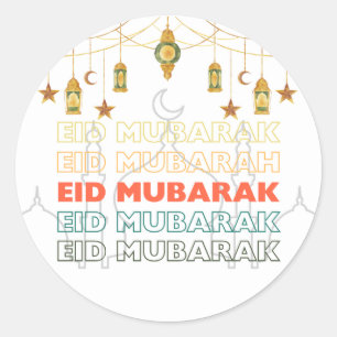 Eid Mubarak Aufkleber