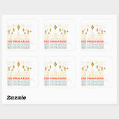 Eid Mubarak Aufkleber (Blatt)