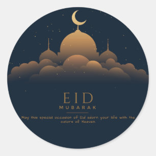 Eid Mubarak Aufkleber für Eid.