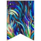 Eid Mubarak Banner - Pinselstriche (Zweite Fahne)