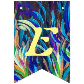 Eid Mubarak Banner - Pinselstriche (Dritte Fahne)