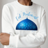 Eid Mubarak Blue Mosque T-Shirt