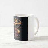 Eid Mubarak Drummer Celebration Art Kaffeetasse (VorderseiteRechts)