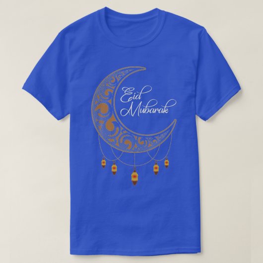Eid Mubarak, Eid al-Fitr, Eid al-Adha T-Shirt (Design vorne)