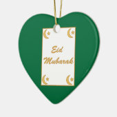 Eid Mubarak Eid al Fitr Keramik Ornament (Links)