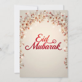 Eid mubarak Eid Fitr Grußkarte Einladung