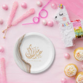 Eid Mubarak, Eid Gifts, arabische Kalligraphie Pappteller (Party)