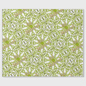 Eid Mubarak Eid grün grün Geschenkpapier (Flach)