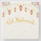 EID MUBARAK - EID MASON JAR STEINUNTERSETZER (Vorderseite)