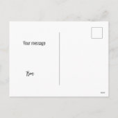 Eid Mubarak Family Foto Feiertagspostkarte (Rückseite)