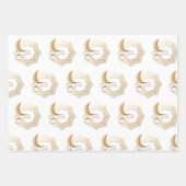 Eid Mubarak fanoos Geschenkpapier Set (Vorderseite 3)