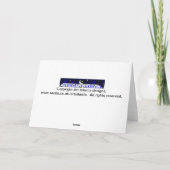 Eid Mubarak Feiertagskarte (Rückseite)