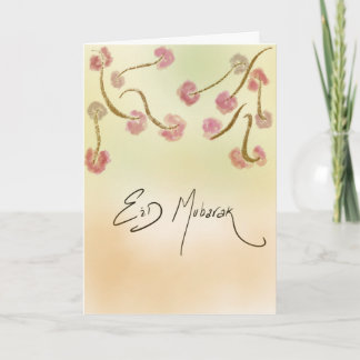 Eid Mubarak Feiertagskarte