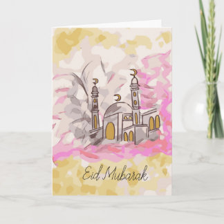 Eid Mubarak Feiertagskarte