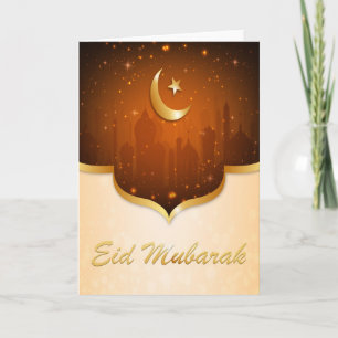 Eid Mubarak Feiertagskarte