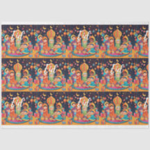 Eid Mubarak Festival Scene Wrapping Geschenkpapier