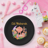 Eid Mubarak Floral Pappteller (Party)