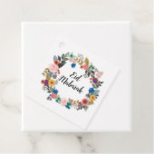 EID MUBARAK FLORAL WREATH FAVOR TAVOR GESCHENKANHÄNGER (Beispiel)