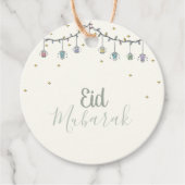 Eid mubarak für eid-fitter Geschenktag Geschenkanhänger (Vorderseite)
